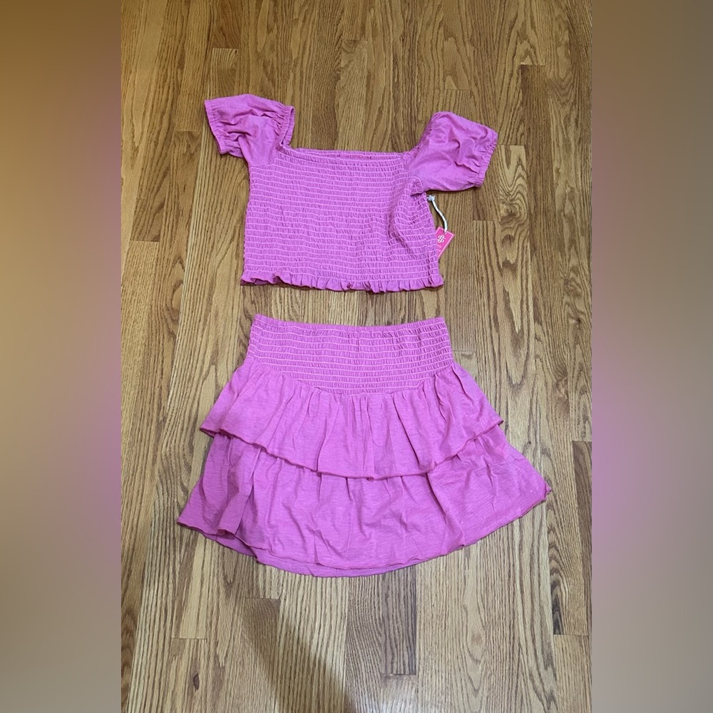 Simply Southern Top and Skirt NWT
